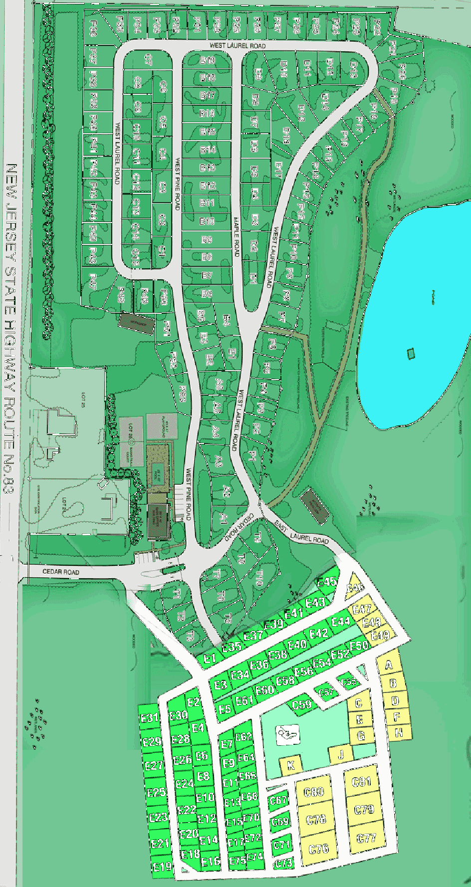 Driftwood Too Mobile Resort Map